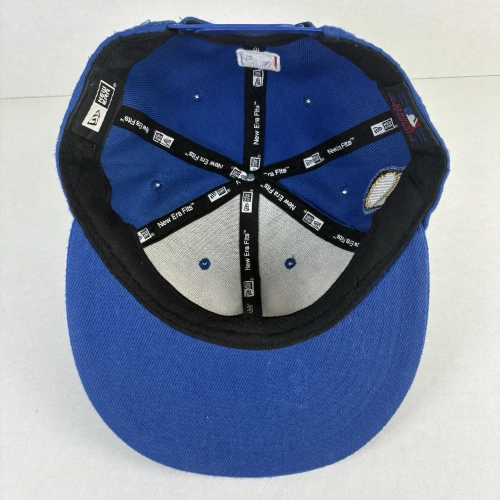 New Era Chicago Cubs Hat Mens OSFM 2016 World Series Champions Blue Snapback MLB